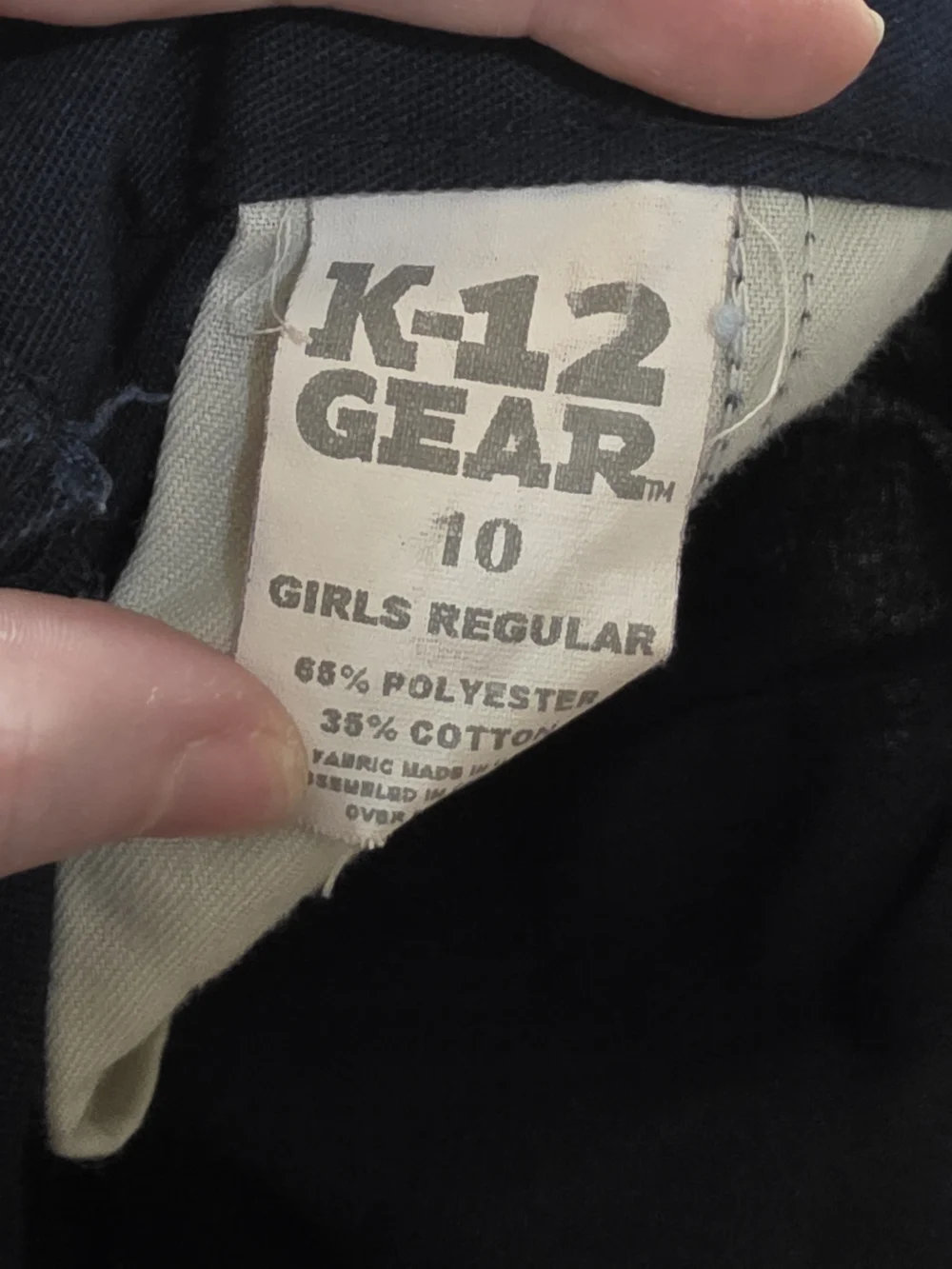 Navy Kids' Trousers